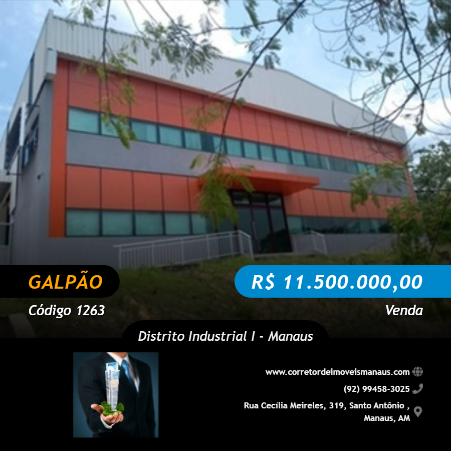 Depósito-Galpão-Armazém à venda, 2737m² - Foto 1