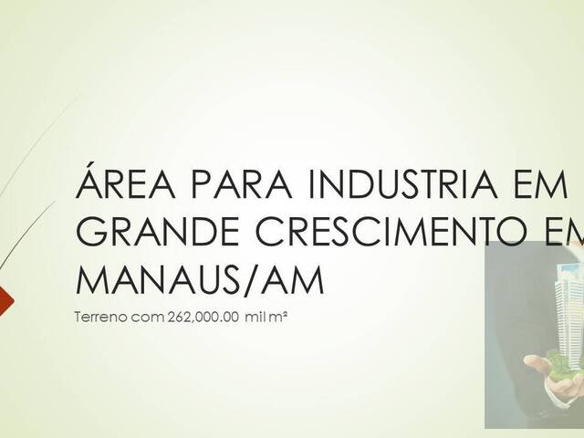 #725 - Área para Incorporação para Venda em Manaus - AM - 1