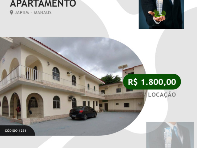#1251 - Apartamento para Locação em Manaus - AM - 1