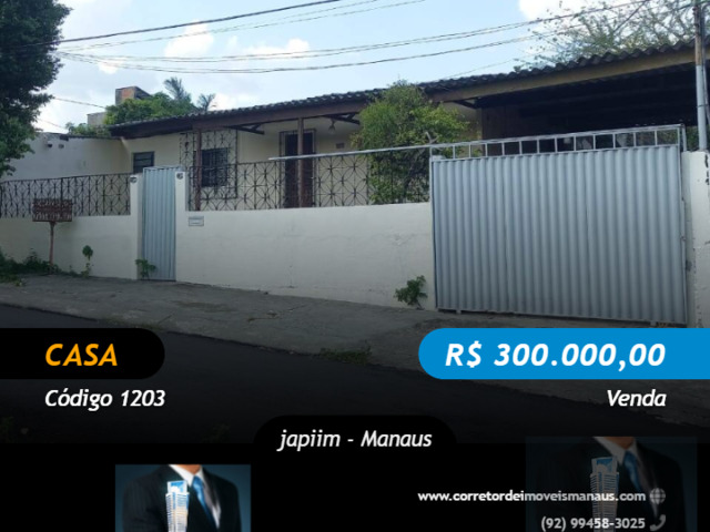#1203 - Casa para Venda em Manaus - AM - 1