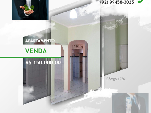 #1276 - Apartamento para Venda em Manaus - AM